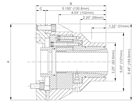 16C Dead Length Collet Chuck dwg