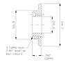 End Cap for Spindle Liners